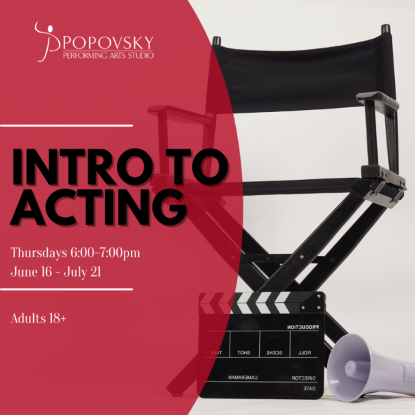 Intro to Acting for Adults