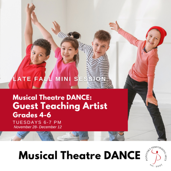 Musical Theatre DANCE: Guest Teaching Artist